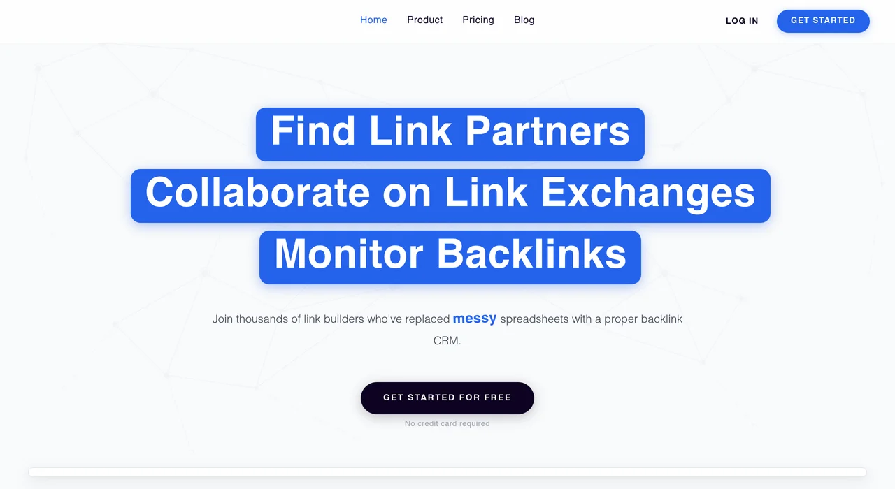 BacklinkOS link exchange platform