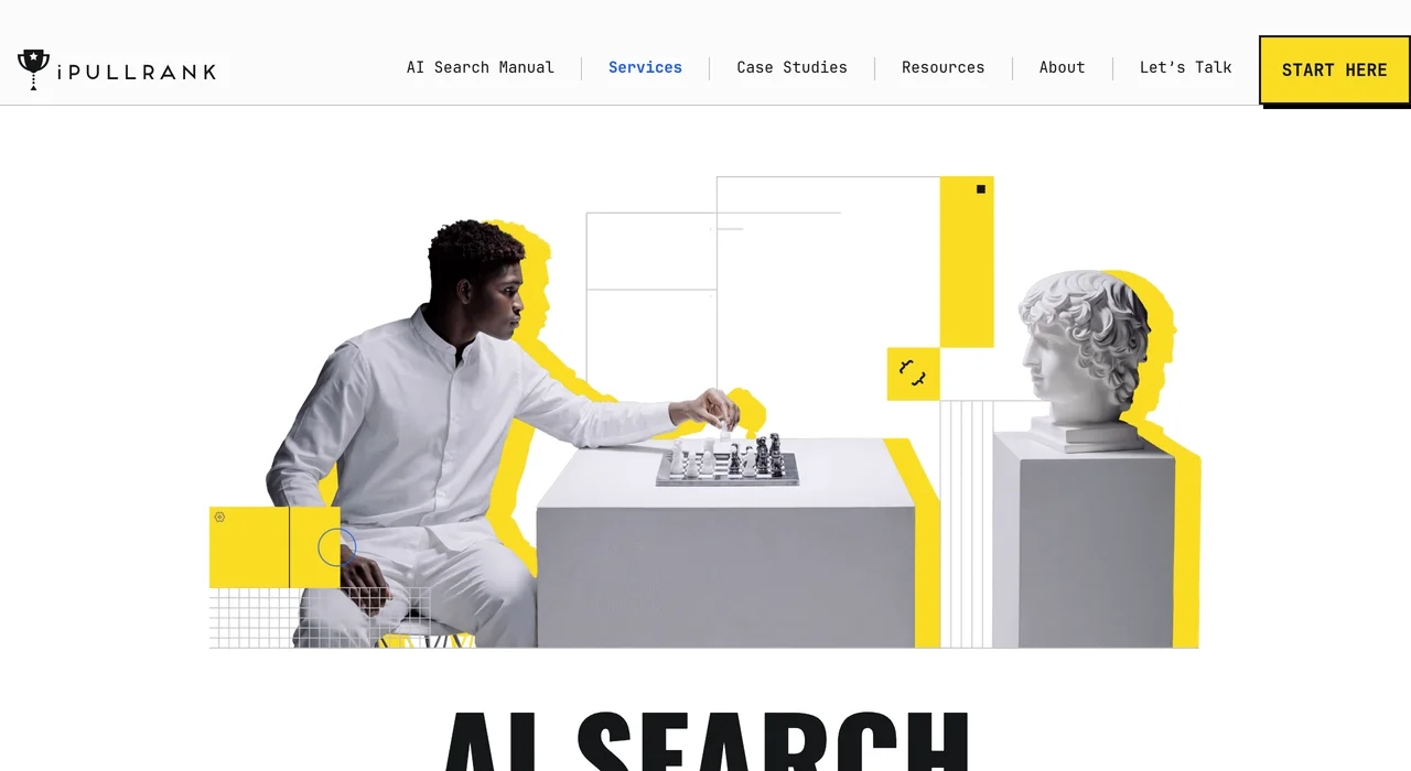 iPullRank AI Search Strategy program page