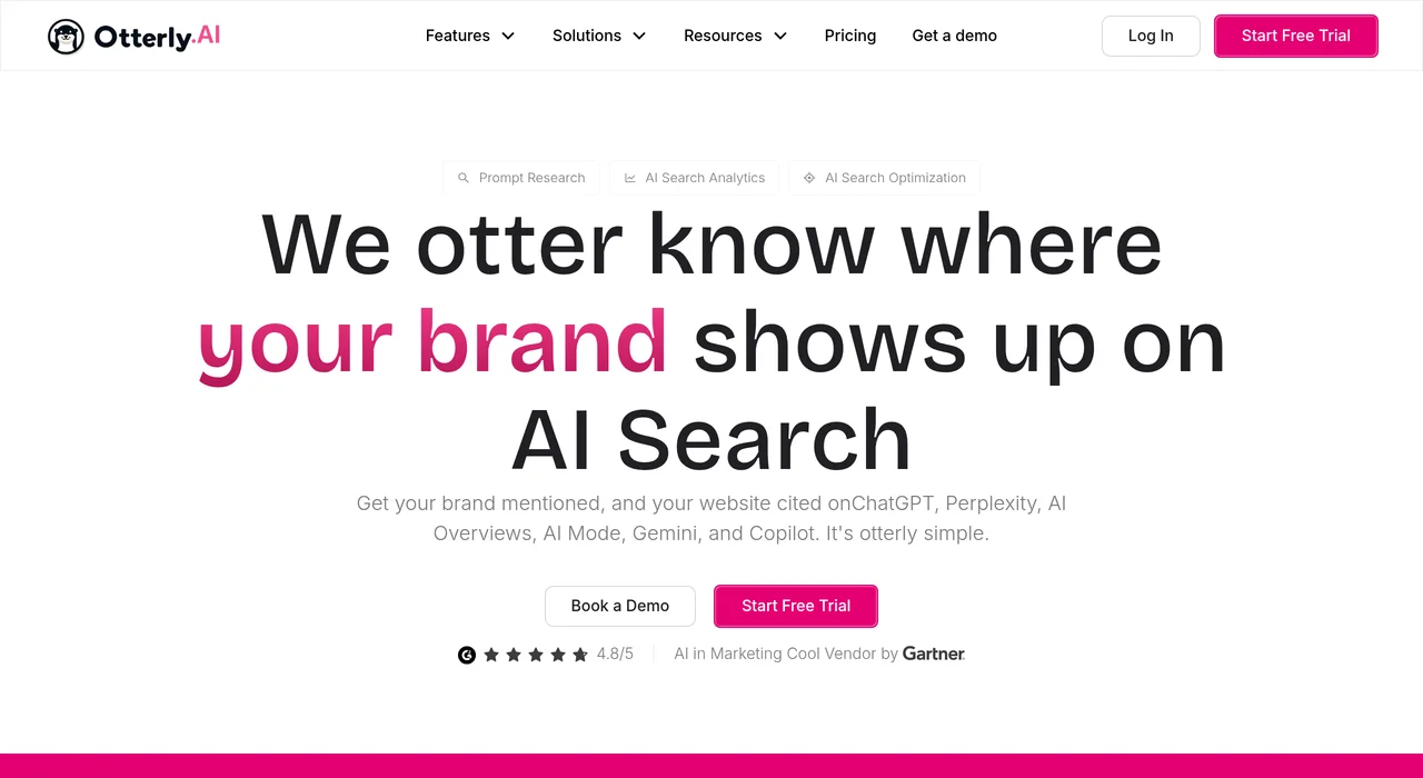 Otterly AI budget LLM SEO tracking tool